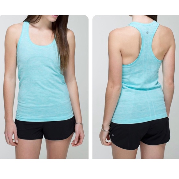 Lululemon Run: Swiftly Tech Racerback
Heathered Angel Blue Top W1F10S, Size 4 - Picture 16 of 16